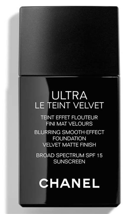 chanel ultra le teint velvet spf 15